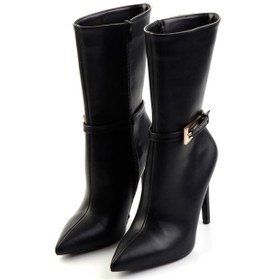 Resim Siyah Kadın Bot & Bootie K02209029409 Siyah 