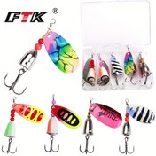 Resim 5 adet ProFisher Spinner Bait Balıkçılık Yemleri Seti - Dayanıklı ABS ve PC Malzemesi, Canlı Renkler, Bass, Trout, Salmon, Walleye için İdeal - Anglerlar, Bass Balıkçılığı Yemleri için Çok Yönlü Balıkçılık Ekipmanı, Renkli Yemler | Dayanıklı Balıkçılık Ekipmanı, Balıkçılık Yemleri 