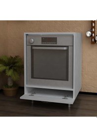 Resim Dekorister Sema Ankastre Fırın Dolabı Beyaz 