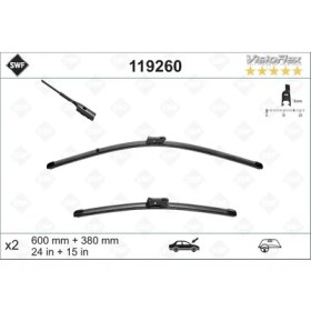 Resim Valeo SİLECEK SÜPÜRGESİ ÖN POLO-TOLEDO-RAPID-A1 2010 600 X 380 MM 6R1998002 6R1955425A 8101955425A 