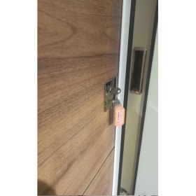 Resim Beyaz Statik Kasalı Düz Model Daire Kapısı, Çelik Kapı, Villa Kapısı 