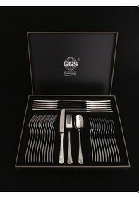 Resim Bianca Mat Solingen 96 Parça Kutulu Çatal Kaşık Bıçak Seti Takımı 