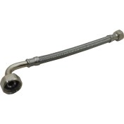 Resim Diril Yapı Market Gömme Rezervuar Dirsekli Bağlantı Hortumu (1/2*3/8) 22 cm 