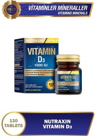 Resim D3 Vitamini 120 Tablet - 1.000 Iu 2'li 