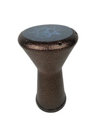 Resim Alexandria 22'' Orijinal Mısır Döküm Profesyonel Kahverengi Darbuka - 22103 