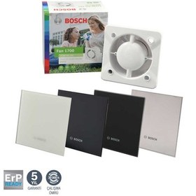 Resim Bosch F1700 Ws 125 Dp125 Mw Mat Beyaz Cam Duvar Tipi Aspiratör 