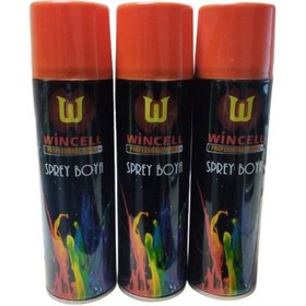 Resim Kaliteli Turuncu Sprey Boya 3 Adet 600 Ml 