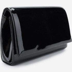 Resim Valmenti Kadın Vegan Siyah Rugan Abiye Çanta 1083 0018 Bn Cnt Y25 Sıyah Rgn Siyah Rugan 