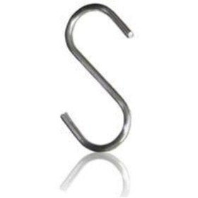 Resim CAROLİNA S Kanca, Metal S Askı Kancası, S Şeklinde Metal Kanca 20'li Paket 