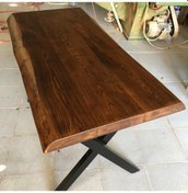 Resim Bintaşmobilya Kütük Ağaç Masa-130X75.Cm 