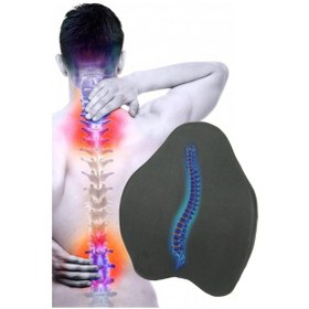 Resim Overpazar Visko Yeni Nesil Bel Minderi Sırt Yastığı Minderi Sandalye Yastığı Koltuk Minderi Ortopedik Minder 60x40 CM 