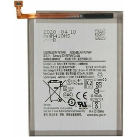 Resim Samsung Galaxy A71 A715 Uyumlu Batarya Pil Servis Eb-ba715aby 