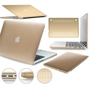 Resim Microcase Macbook Pro Retina 12'' Gold Shell Koruma Kapak Kılıf 