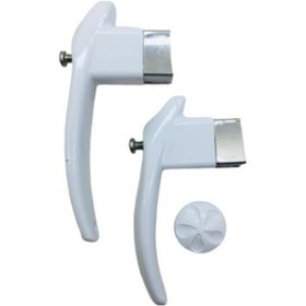 Resim Sultanoğlu Çaydanlık Sapı Takımı Kulp Tutamak Seti Kare Beyaz Yandan Vidalı Beyaz 