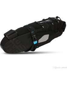 Resim Roswheel Suya Dayanıklı 10L Bisiklet Kuyruk Çantası - Siyah 