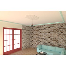 Resim MOTİFPİYER Motifpiyer Lamba Tavan Göbeği-81-dikdörtgen-56x95cm-2adet 