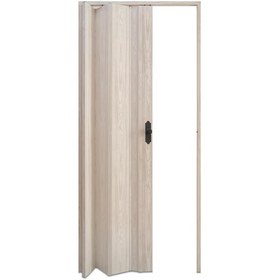 Resim Faran Dekorasyon 72 x 215 Akçaağaç Renk Camsız Pvc Akordiyon Katlanır Kapı - FRNAKMODEL-01 
