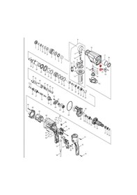 Resim Makita HR2610 Rulman 606 Ürün Kodu 210028-2 