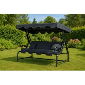 Resim Royalune Furniture Metal Salıncak - Dayanıklı ve Konforlu - Destekli Oturma Alanı 