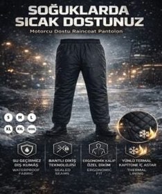 Resim Raincoat Su Geçirmez Termal Pantolon 