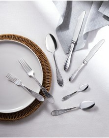 Resim Madame Coco La Rose 84 Parça Çatal Bıçak Kaşık Seti - Silver Gri 