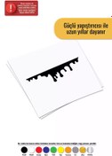 Resim Genel Markalar Akan Kan Sticker Oto Motor Laptop Duvar Folyo Sticker 40 X 16 Cm 