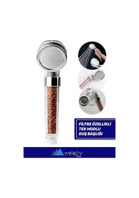 Resim Filtreli Su Tasarruflu Ve Boncuklu Duş Başlığı Tazyikli El Duşu Diğer 