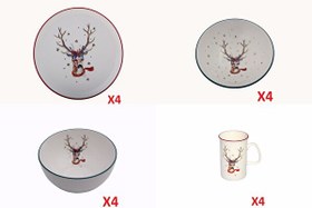 Resim Porland Winter Kahvaltı Ve Servis Takımı 4 Kişilik 16 Parça 