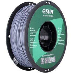 Resim eSun 1.75 Mm Gri Pla + Plus Filament 1000gr 