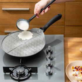 Resim Emsan Rosa Granit Waffle Tavası 