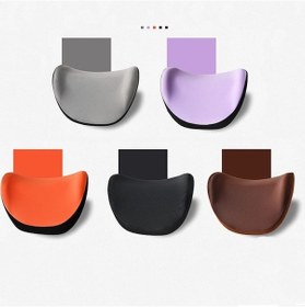 Resim Rogfer Araba Hafızalı Köpük Boyun Yastığı Araba Boyun Dayanağı İpek Yastık Araba Koltuğu Servikal Yastık, Stil: Bel Pedi Kahve Diğer 