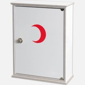 Resim Kilitli Ecza Dolabı 