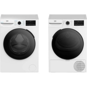 Resim Beko Cmx 10120 Çamaşır Makinesi + Kmx 1001 Kurutma Makinesi 