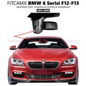 Resim FitCamX - BMW 6 Serisi F12,F13 Modele Özel 4K Araç Kamerası (2011-2019) (Model A)(FT-J6014-F6) 