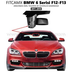 Resim FitCamX - BMW 6 Serisi F12,F13 Modele Özel 4K Araç Kamerası (2011-2019) (Model A)(FT-J6014-F6) 