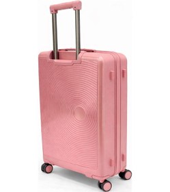 Resim U.S. Polo Assn. Orta Ve Kabin Boy 2'li Valiz Seti %100 Polipropilen Valiz Pembe 26040 Pembe 