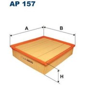 Resim Fıltron Ap157 - Hava Fıltresı Mercedes Sprınter Om601 Om611 B901 