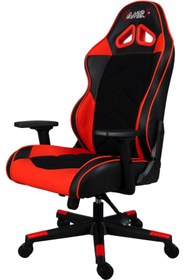 Resim GAMER-X X Serisi Kumaş Oyuncu Koltuğu Kırmızı/siyah 