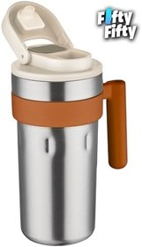 Resim Vagonlife 600 ML LED Sıcaklık Göstergeli Akıllı Çelik Termos Kulplu -Kahve Bardağı-Mug-FFVGN2009 