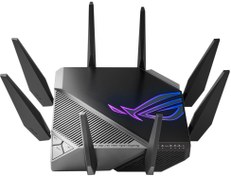 Resim Asus ROG GT-AXE11000 WiFi6 Gaming Ai Mesh Aiprotectionpro Router Access Point 