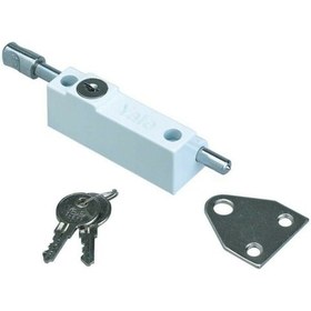 Resim Yale Sürgülü Kapı Pencere Kilidi Beyaz 