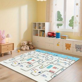 Resim 1 Adet | XPE Köpük Bebek Oyun Matı — Ekstra Kalın, Su Geçirmez & Kaymaz | Oyun Odaları, Kreşler, Oturma Odaları ve Açık Hava Piknikleri İçin İdeal | Emekleyen Bebekler, Noel ve Yenidoğan Kutlamaları için Mükemmel Hediye 