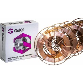 Resim GeKa SG2 Gazaltı Kaynak Teli 0.80 mm 15 Kg BS300 MIG/MAG Kaynak Teli 