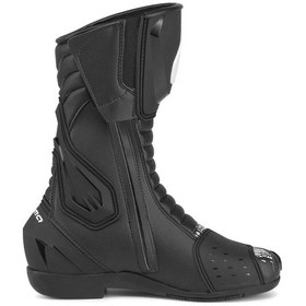 Resim Forma Freccia Evo Korumalı Motosiklet Botu Siyah Beyaz 