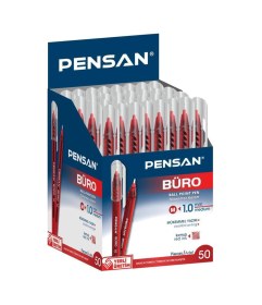 Resim 2270 Tükenmez Kalem 1.0 Mm 50 Adet - Kırmızı Nocolor-8ca4bbd2 