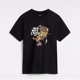 Resim Vans Pizza Me Ss Çocuk Siyah T-shirt 026 Vn000nq2blk1 Siyah 