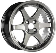 Resim EMR-S1034-12 7.0x16" -5x100 ET35 57.1 Gun Metal Jant (4 Adet) 