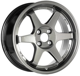 Resim EMR-S1034-12 7.0x16" -5x100 ET35 57.1 Gun Metal Jant (4 Adet) 