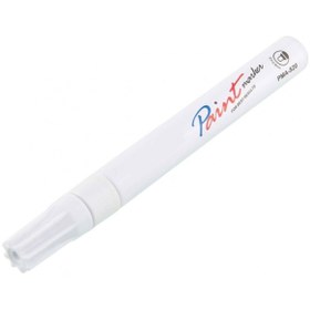 Resim Compax Lastik Yanak Boyama Kalemi Beyaz Lastik Plaka Boyama Kalemi 