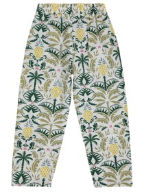 Resim Civil Girls Ananas Desenli 6-9 Yaş Pantolon - Ekru - Ekru / 8-9 Yaş 